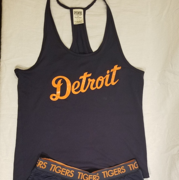 PINK Victoria's Secret Pants - Vintage Victoria Secret Nike Detroit Tigers Set🛍